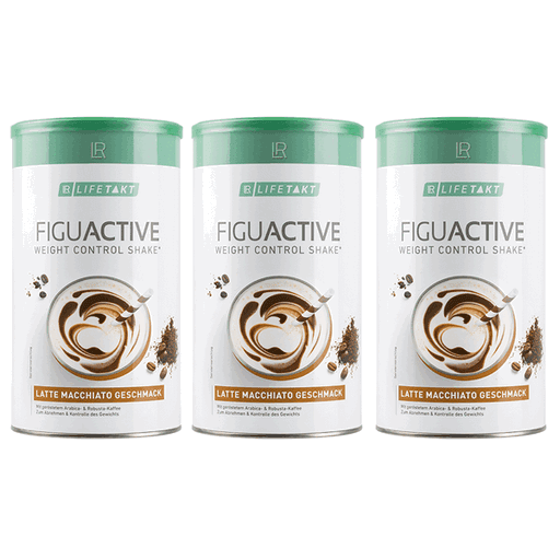 LR Figu Active Shake o smaku latte-macchiato trójpak