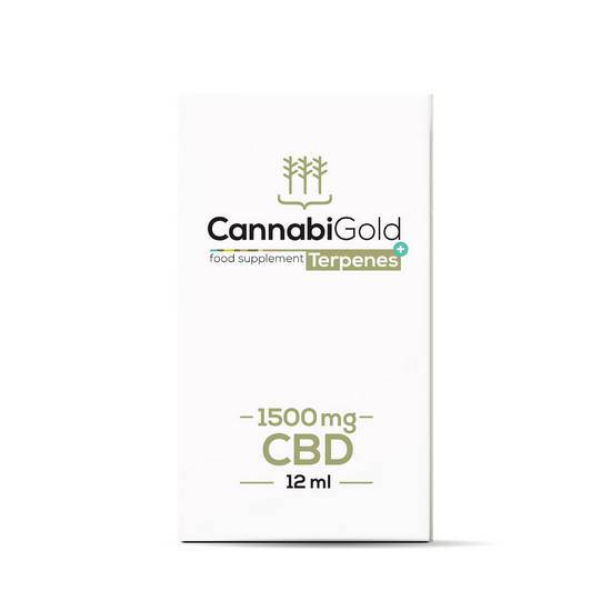 Olejek CBD CannabiGold Terpenes + 1500 mg