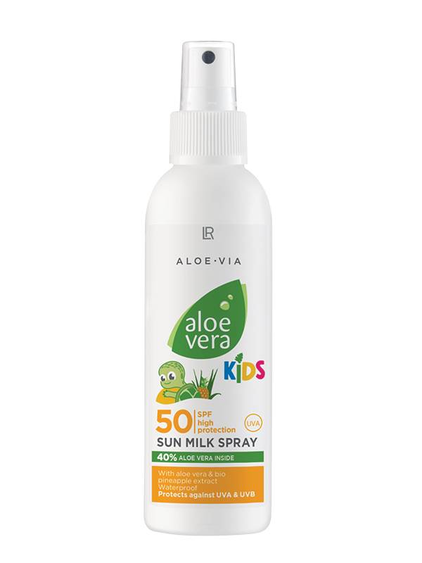 Aloe Vera Spray przeciwsłoneczny dla dzieci SPF 50
